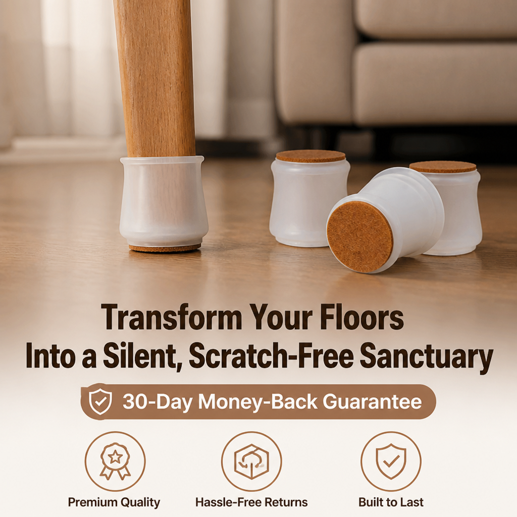 GripGuard™ — Transform Your Floors Into a Silent, Scratch-Free Sanctuary