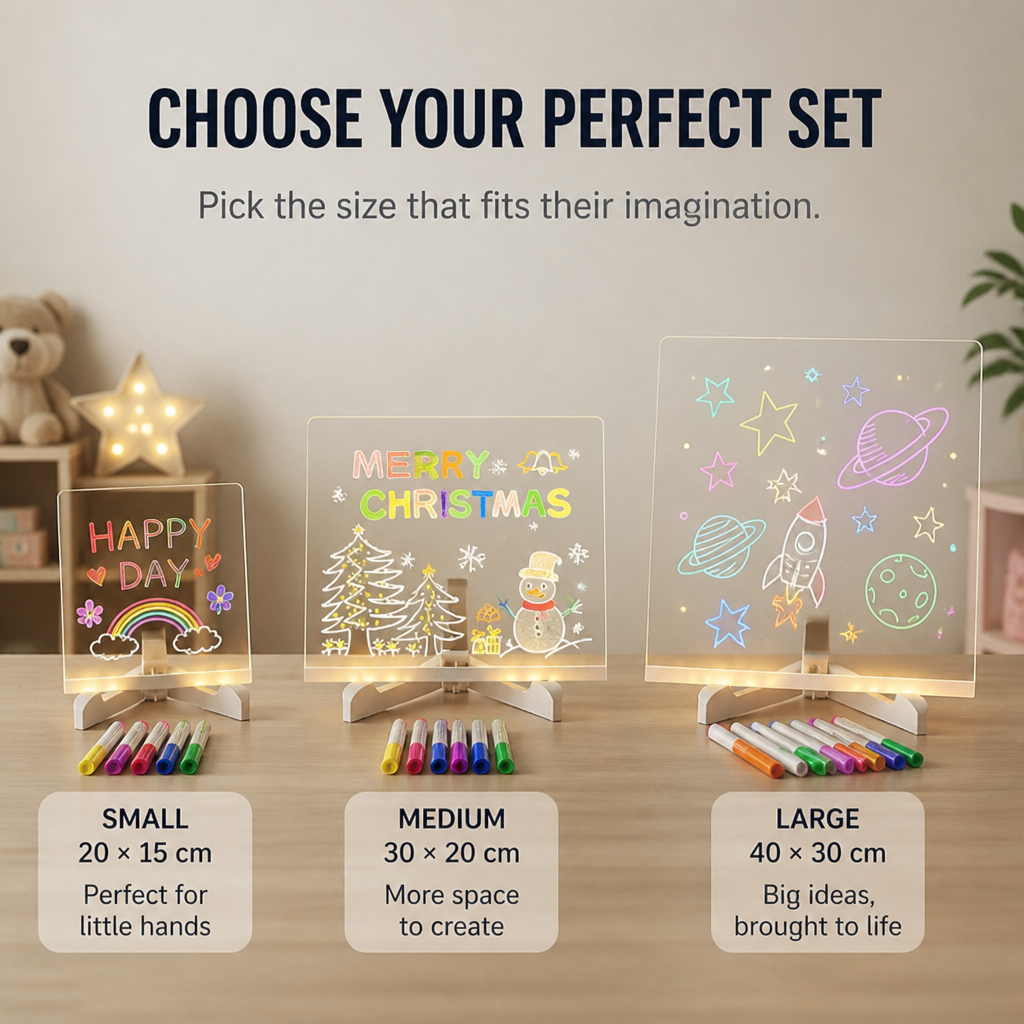 LuminaBright™ — Ignite Your Child’s Confidence and Creativity with Every Glowing Stroke