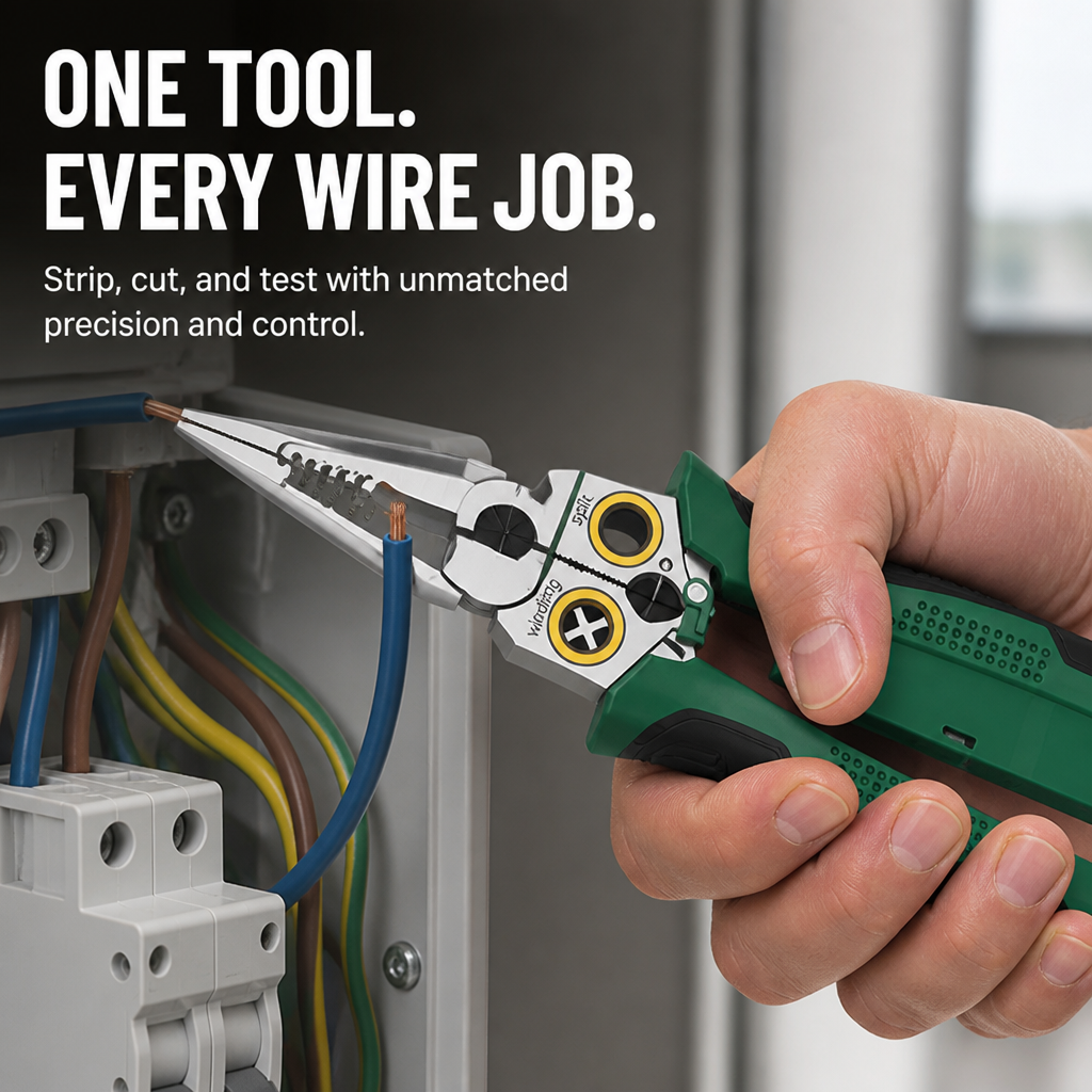 VoltEdge™ 8-in-1 Wire Master — Master Every Wire Job Faster with Unmatched Precision and Effortless Control