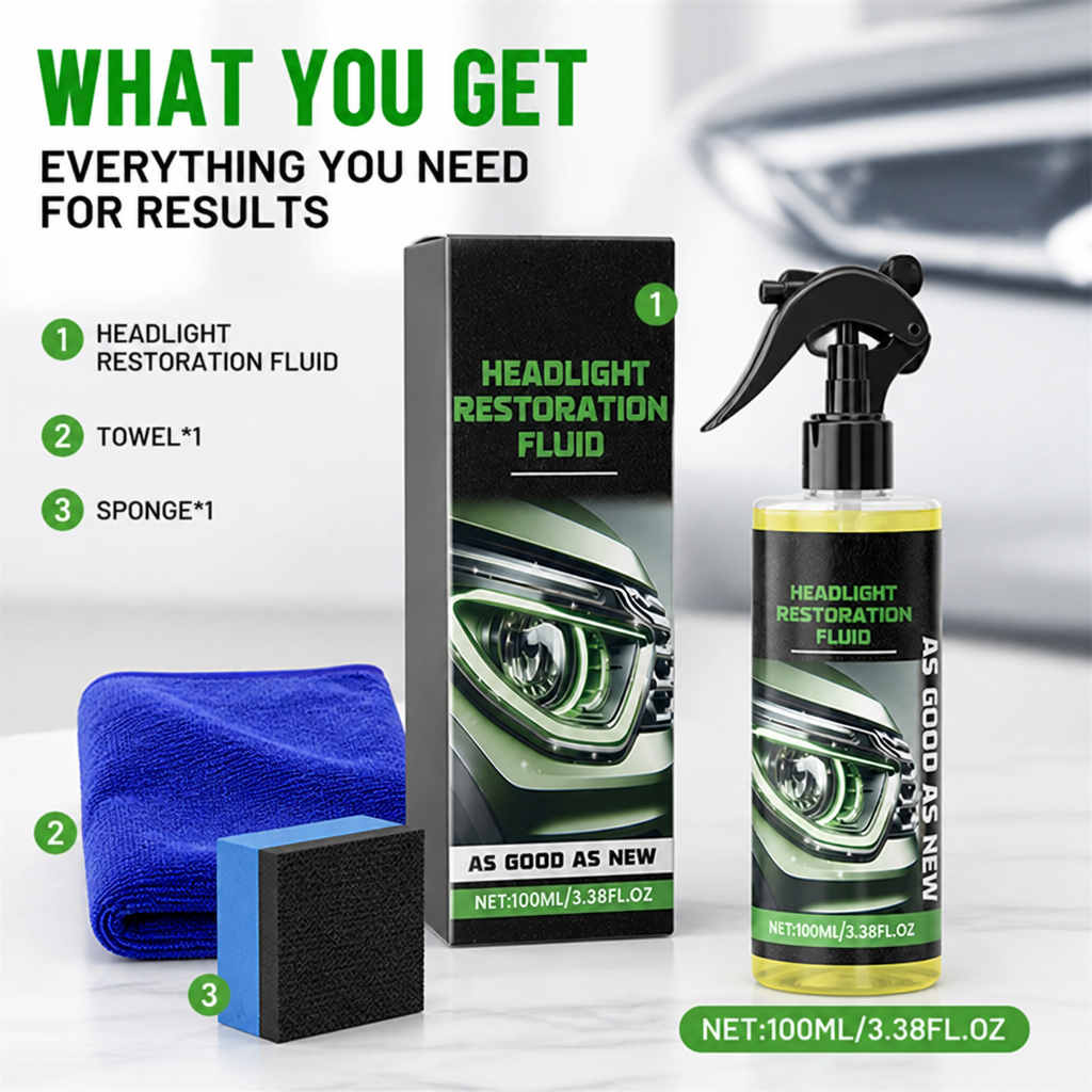 RadianceRush™ — Restore Stunning Headlights That Command Safety and Confidence Every Night