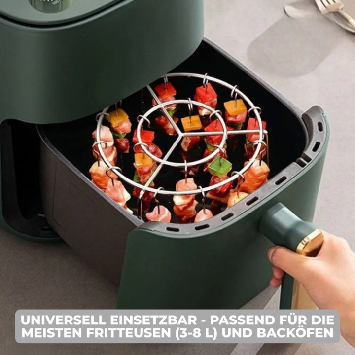 Hot Air Fryer Skewer Accessory – Simplified Indoor Grilling