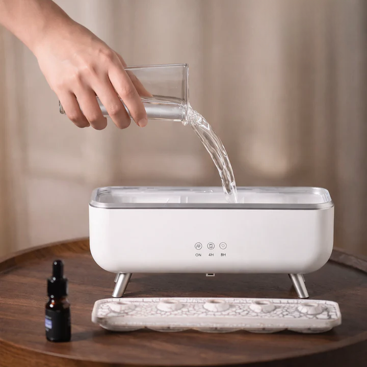 LED Light Aroma Diffuser with Jellyfish Mist Feature