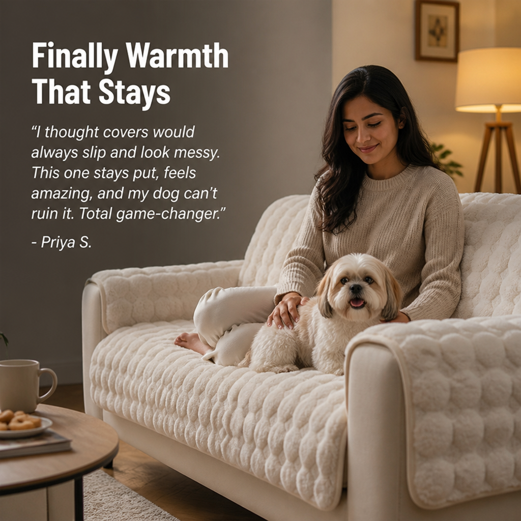 SnuggleNest™ — Sink Into Endless Winter Warmth and Pet-Proof Peace of Mind