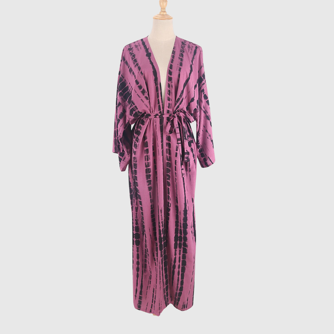 Kimono Beach Cover Up in Tie Dye Design