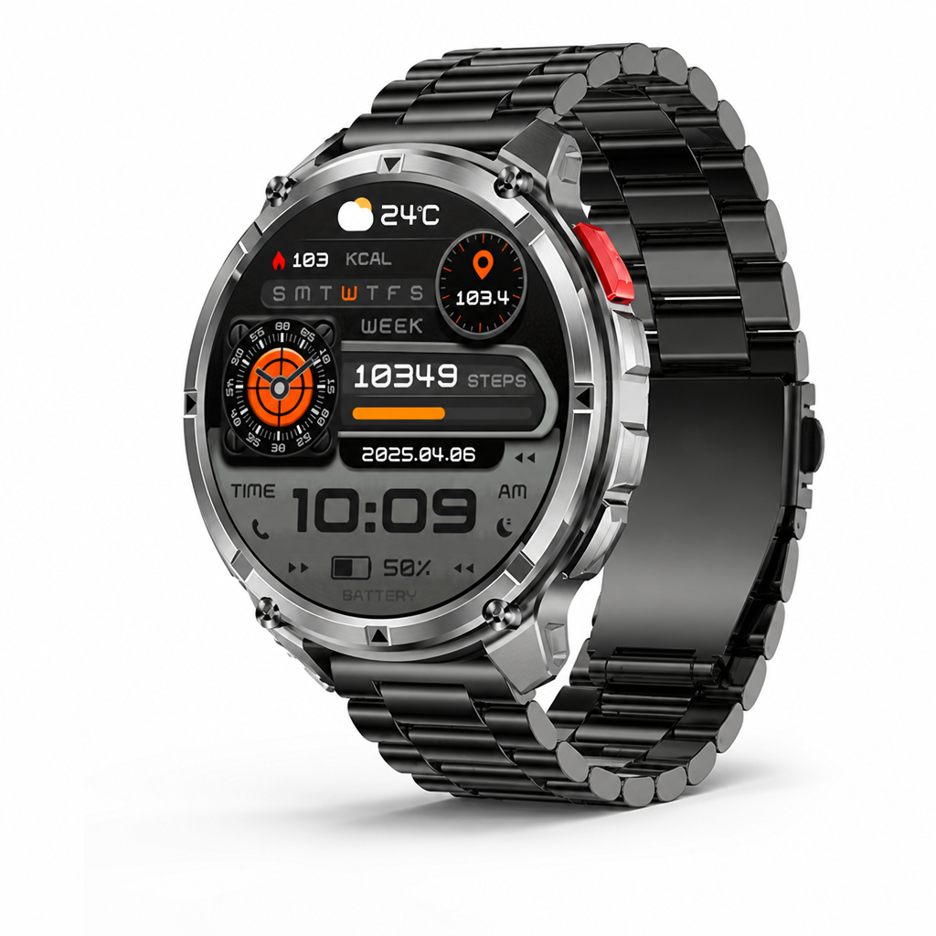 90-Day Standby Fitness Smartwatch (1.7-Inch HD Display)