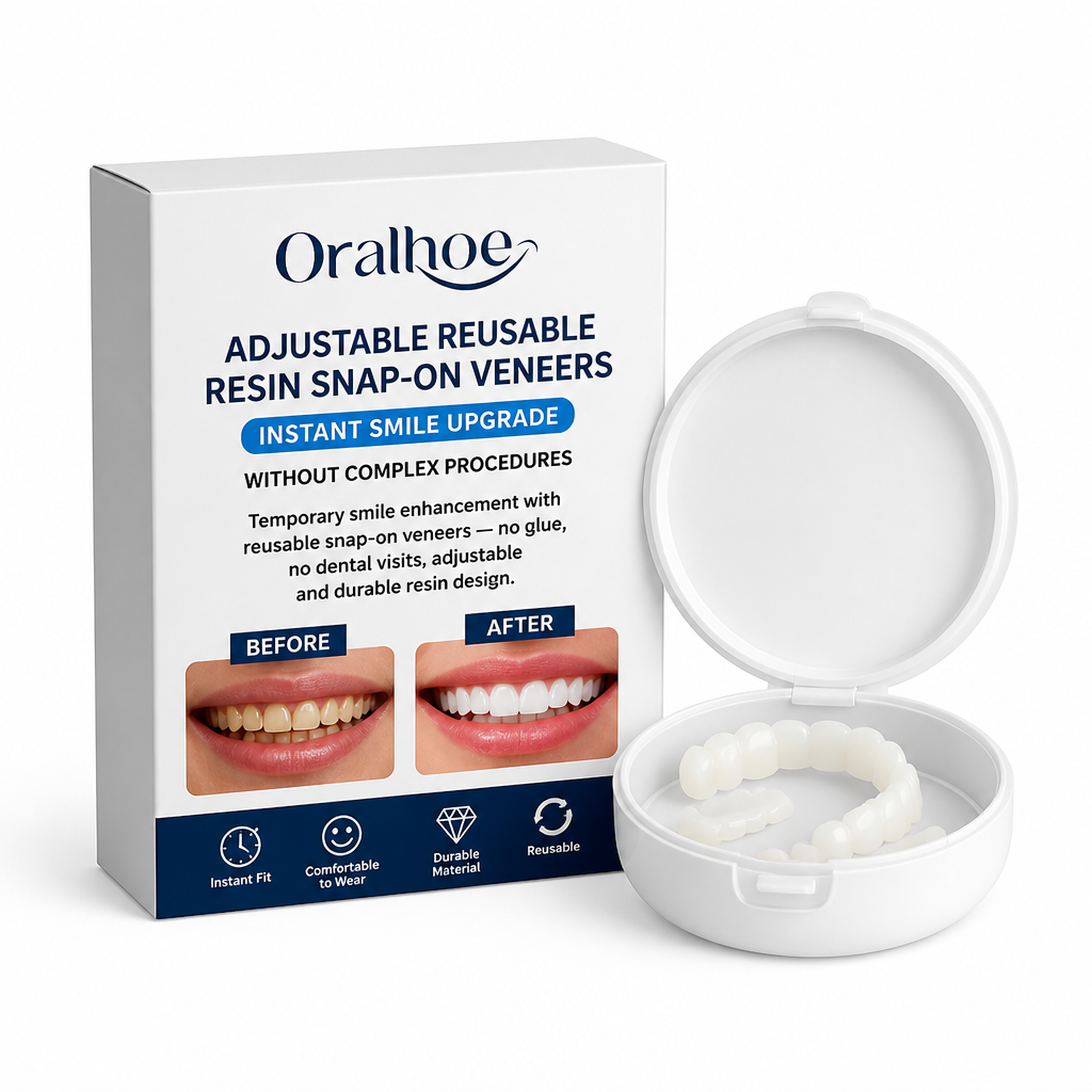 Adjustable Reusable Resin Snap-On Veneers