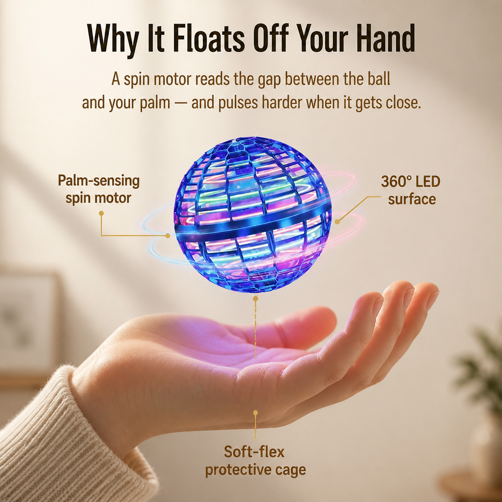 LumaSphere™ — Float, Slide, and Grab the Ball That Captivates Kids Instantly