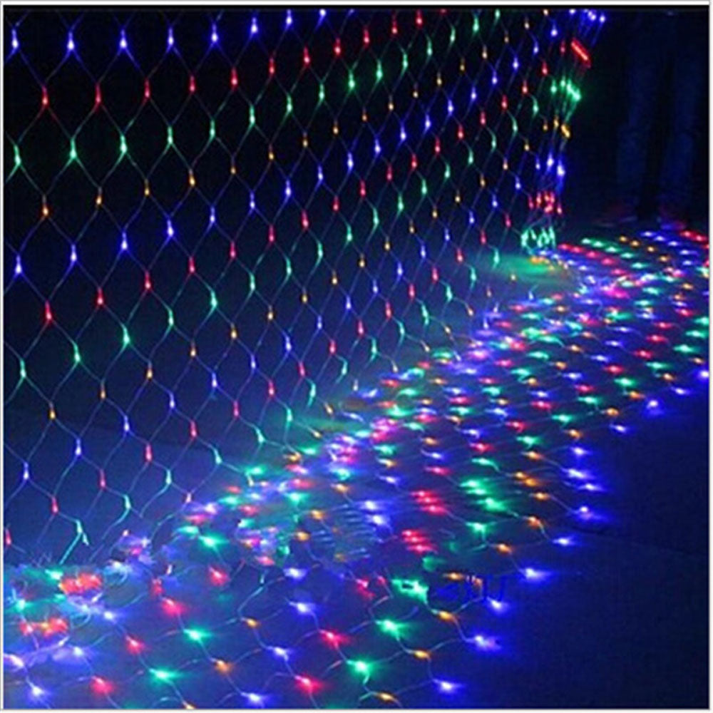 LED Solar Lattice Light with Net Design for Outdoor Garden and Patio