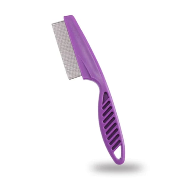Stainless Steel Tooth Pet Grooming Comb for Gentle Coat Care