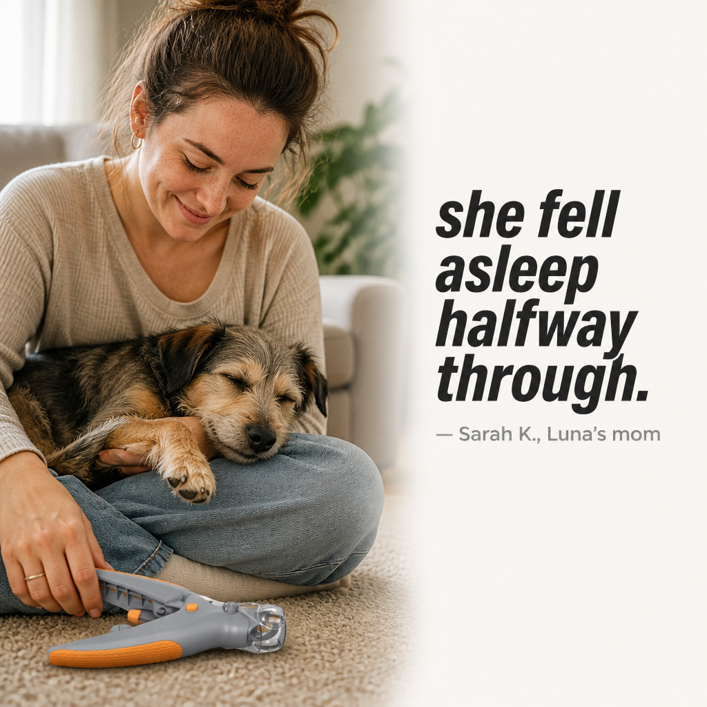 LumeTrim™ — Reveal the Bloodline and Trim Pet Nails Without Worry