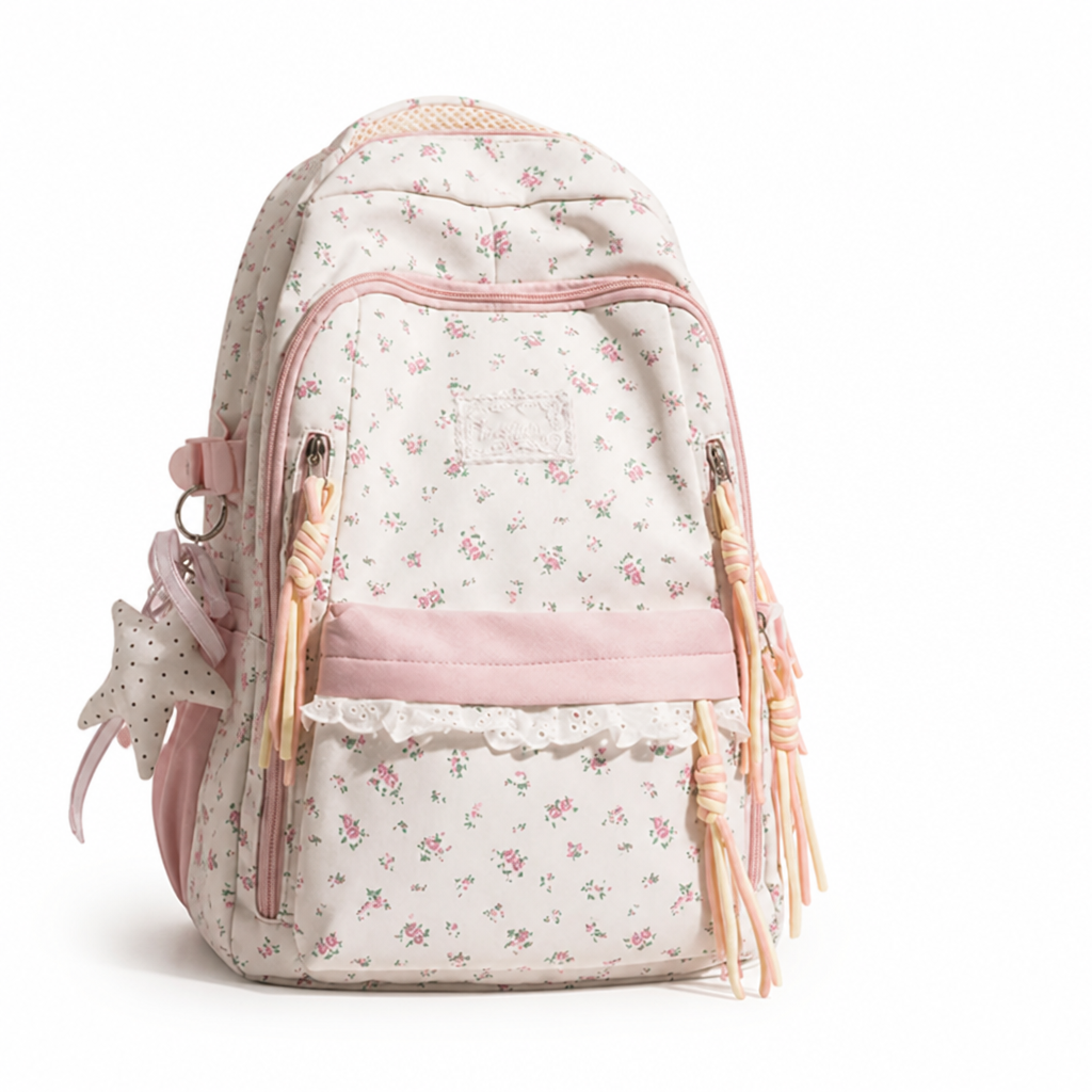 Ultra-Lightweight & Large Capacity Lace Floral Backpack