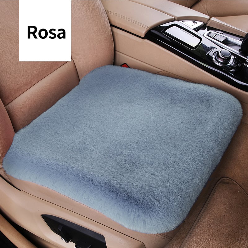 Set of 2 Breathable Non-Slip Soft Plush Car Seat Covers