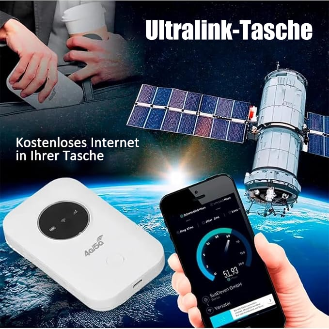Mobile Wi-Fi Router | 4G LTE Hotspot | Fast & Portable | NetLink