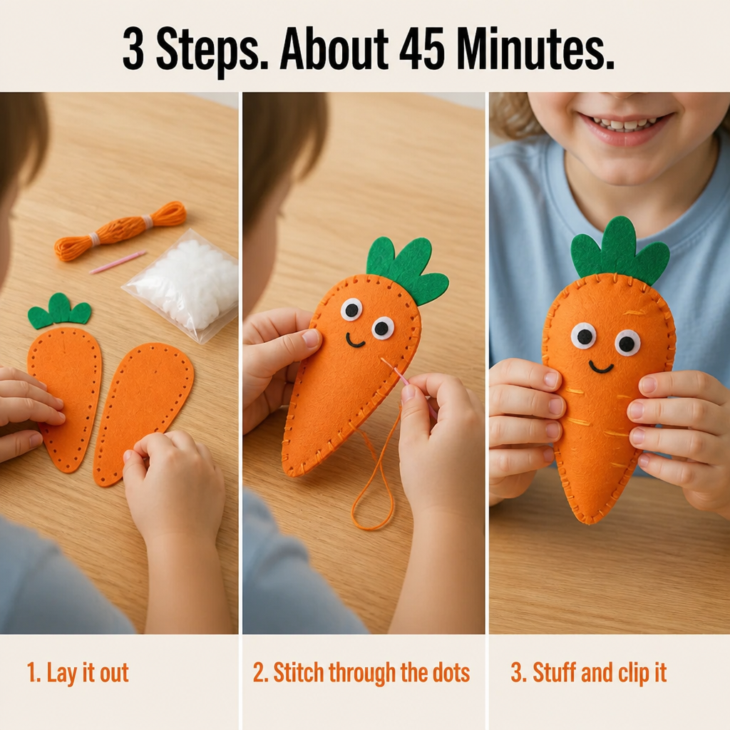 StitchSpark™ — Craft Felt Animals That Grow Focus, Confidence & True Pride