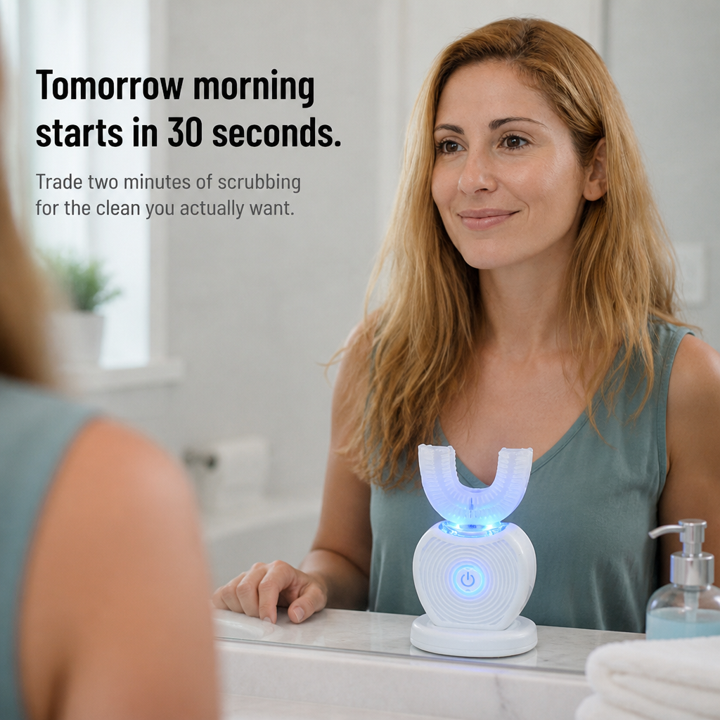 SonicBeam™ Complete — Clean Every Tooth Simultaneously in 30 Hands-Free Seconds