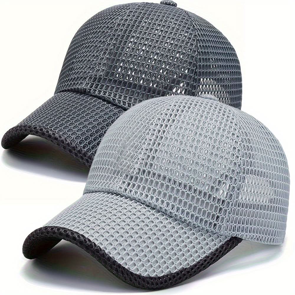 Outdoor Sun Protection Baseball Caps – Breathable Mesh Design