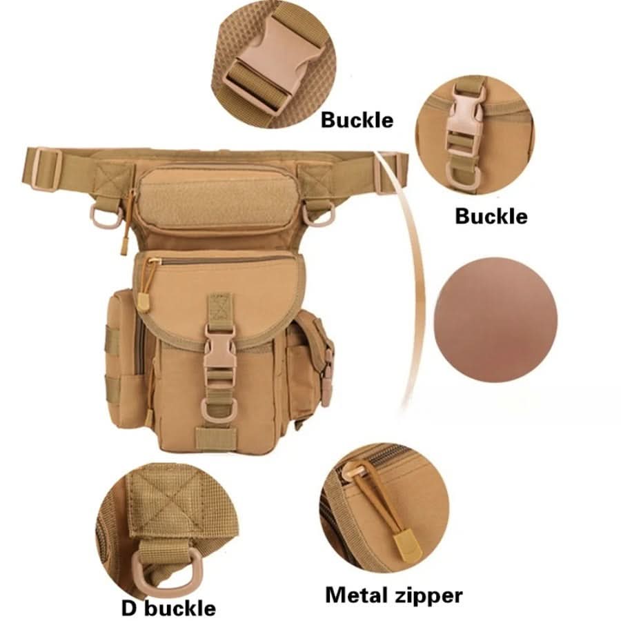 Tactical Waist Bag for Drop Leg Carry