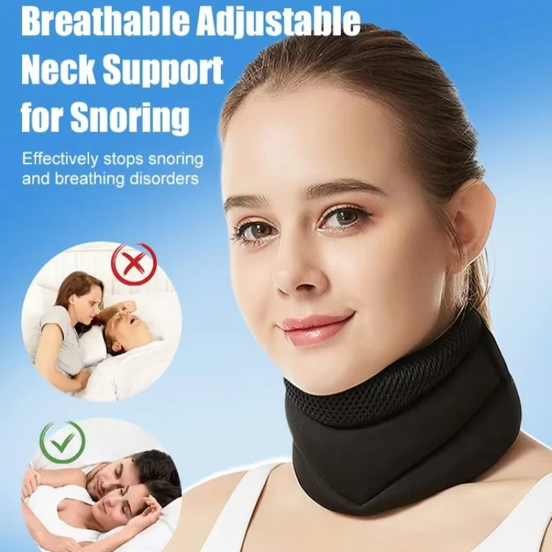 V-Shaped Neck Support for Snoring Prevention