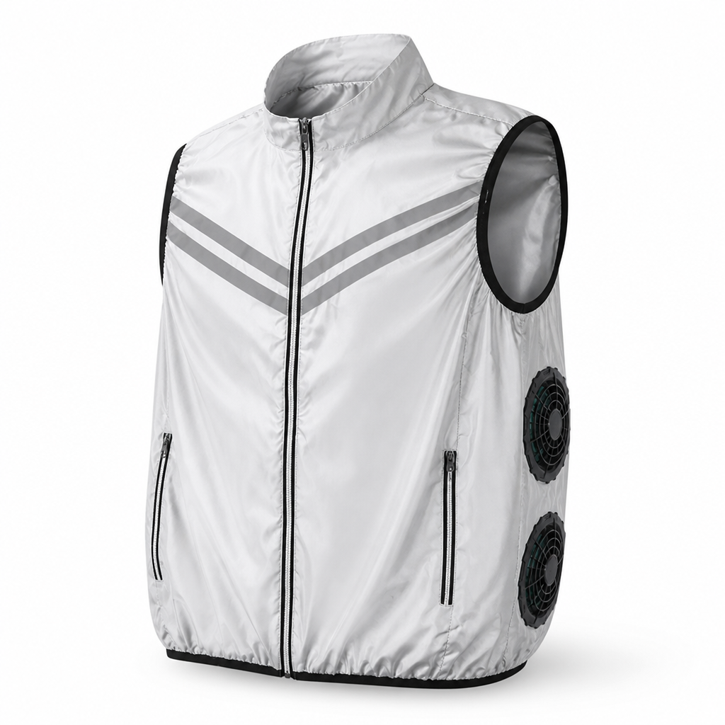 Integrated Fan Lightweight & Breathable Cooling Vest (Men's)