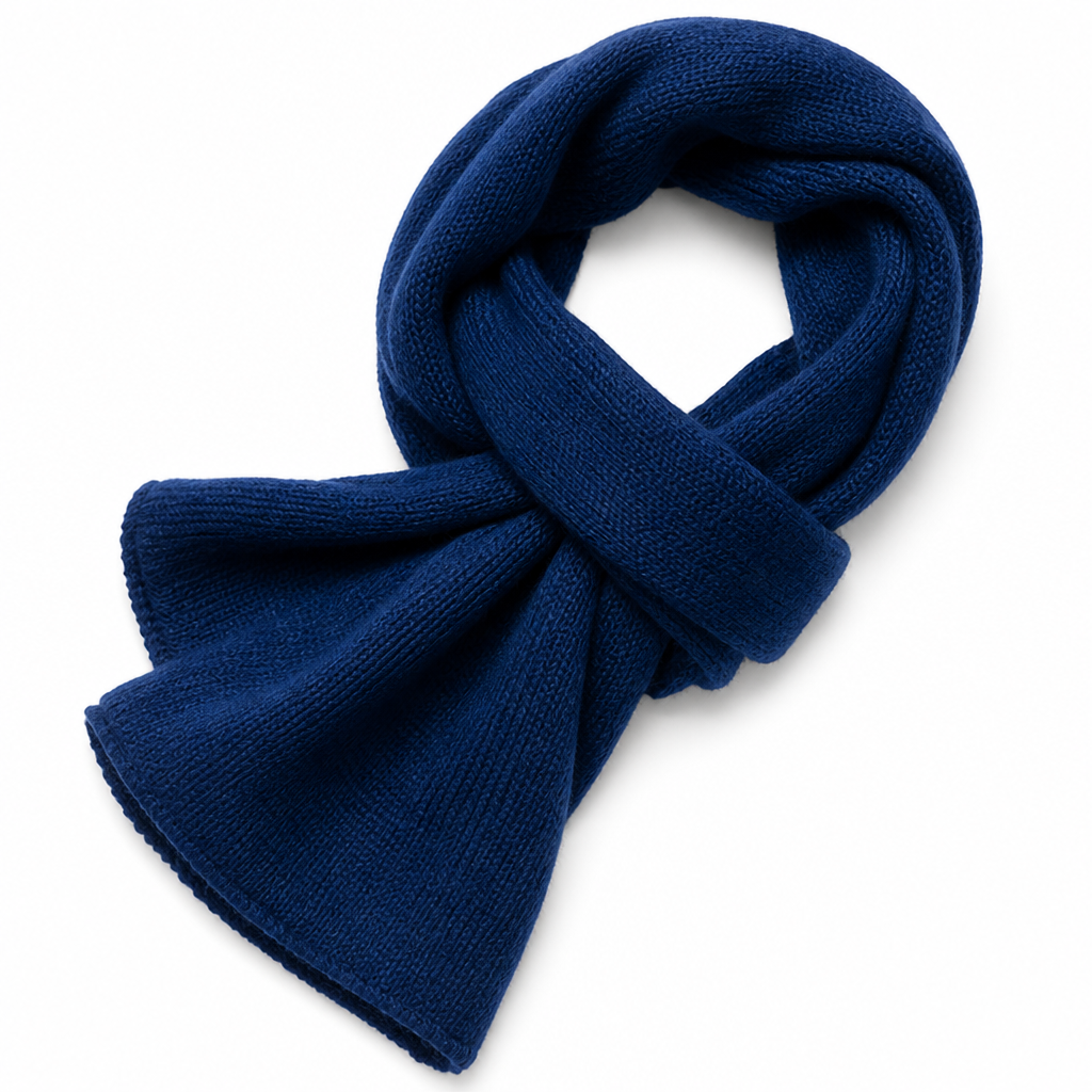Double-Layer Soft Acrylic Scarf (Men's)
