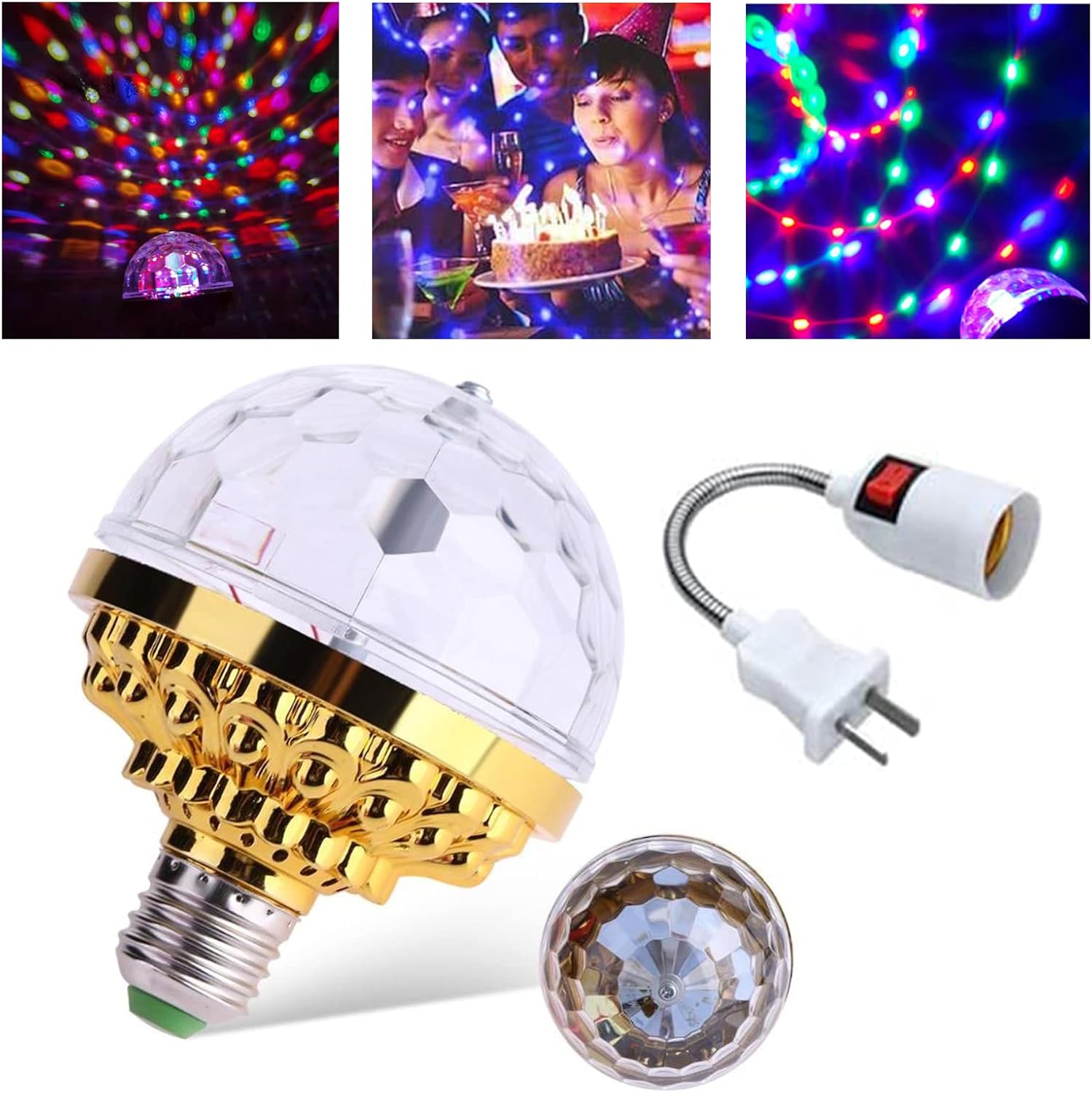 Automatic Rotating LED Disco Light