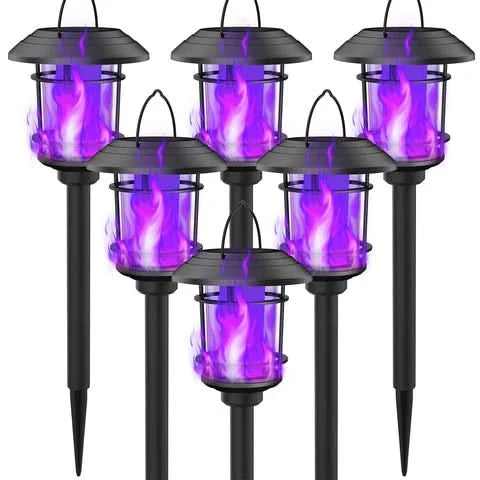 Solar Torch Lights for Driveways and Courtyard Pathways
