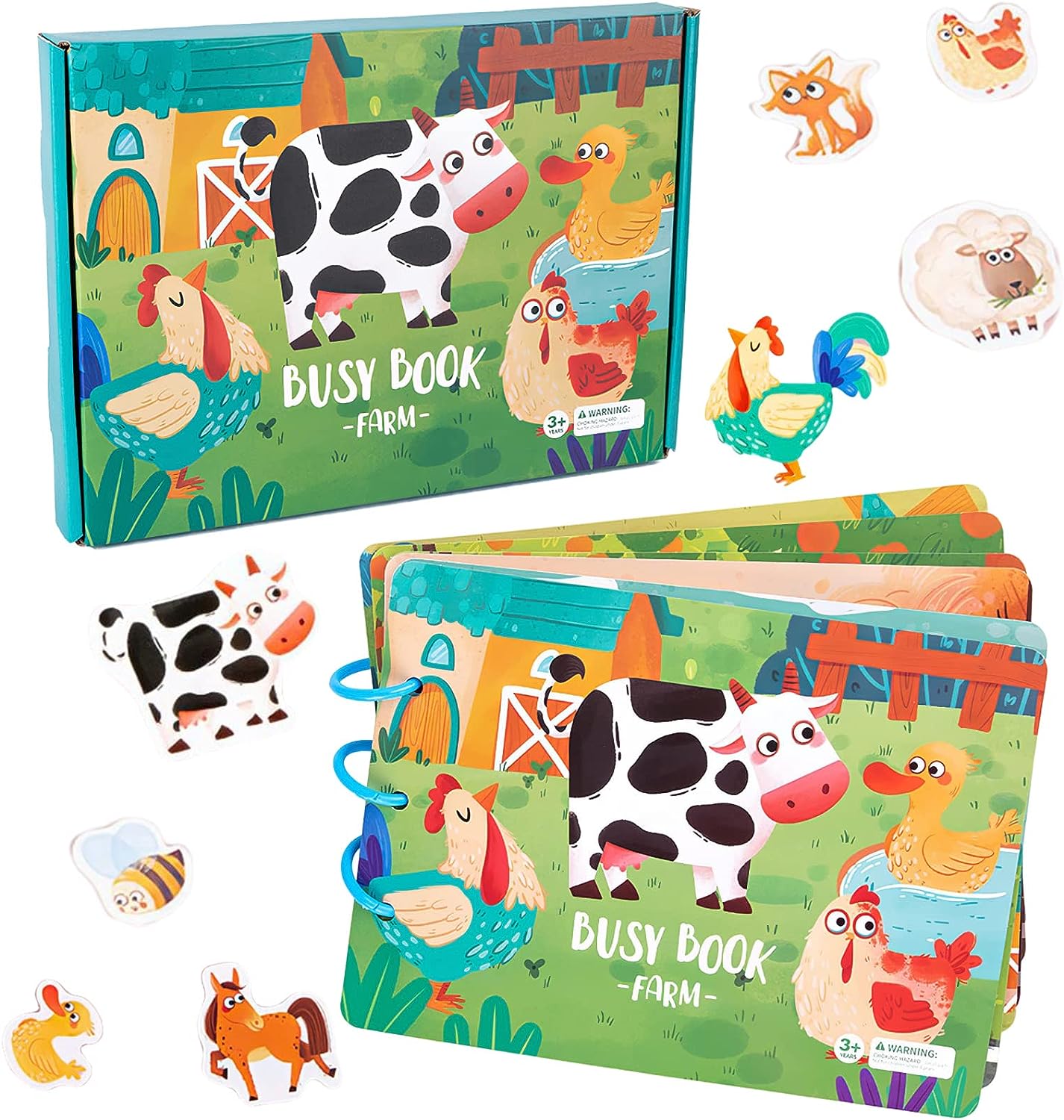 Montessori Busy Book – Engaging Educational Activity for Kids