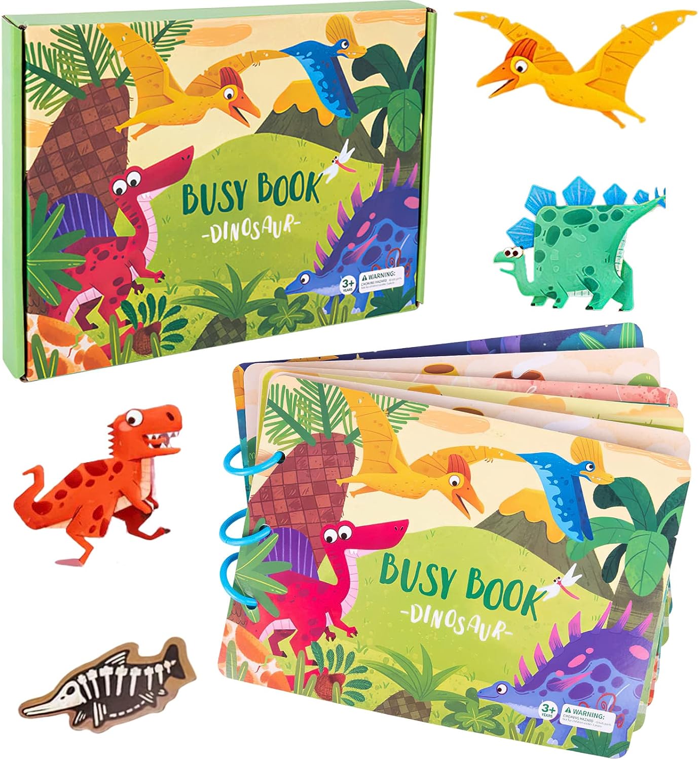 Montessori Busy Book – Engaging Educational Activity for Kids