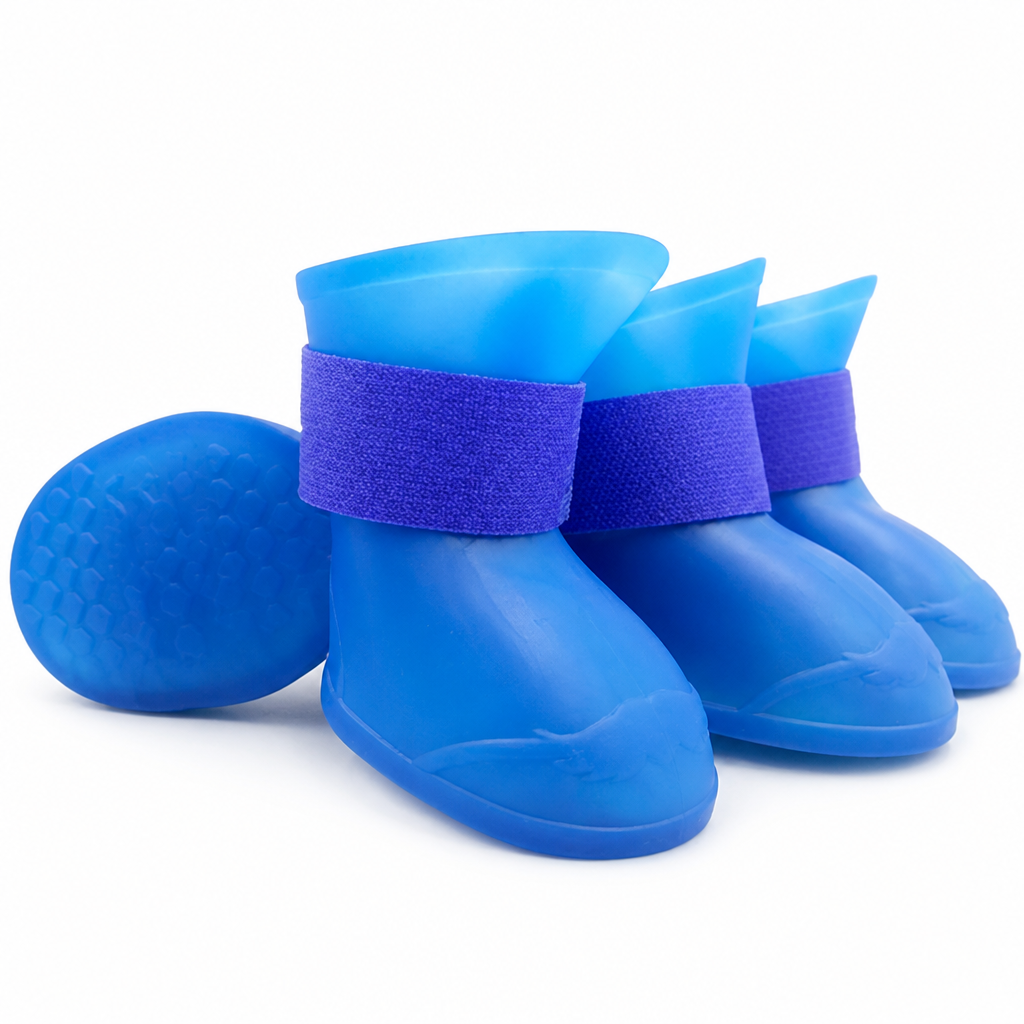 Waterproof & Anti-Slip Dog Boots With Adjustable Strap