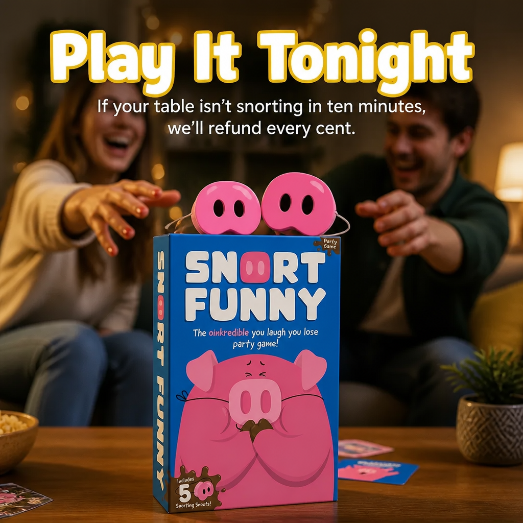 SnortBurst™ — Buckle Up The Snout, Resist The Snort-Laugh Initially