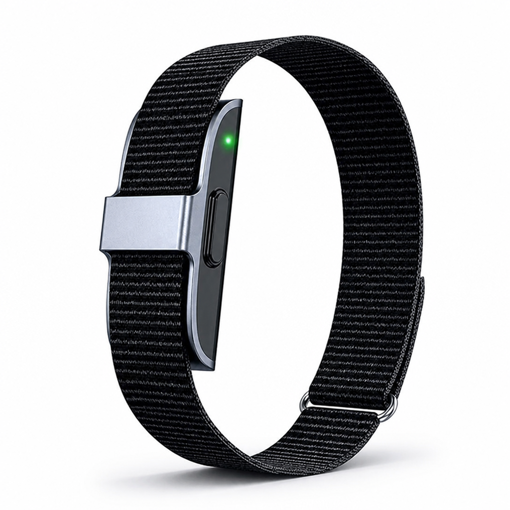 24/7 Heart Rate, SpO2 & Blood Pressure Watch (IP68 Waterproof)