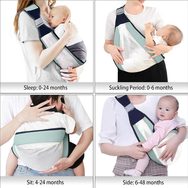 AeroCradle™ — Feel Weightless Comfort and Stay Cool While Keeping Baby Close All Day