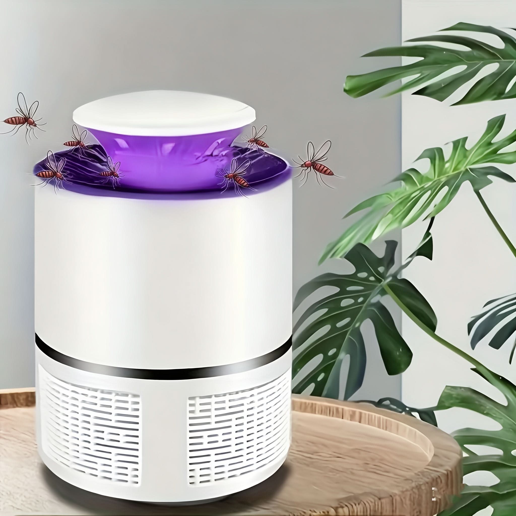 USB Mosquito Trap Lamp with Blue Flame Design