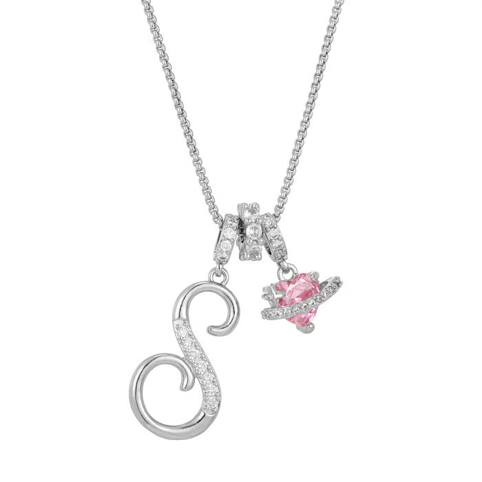 LuminaCharm™ 3-Layer Initial Pendant Necklace — Carry Your Unique Story with Effortless Glam and Confidence