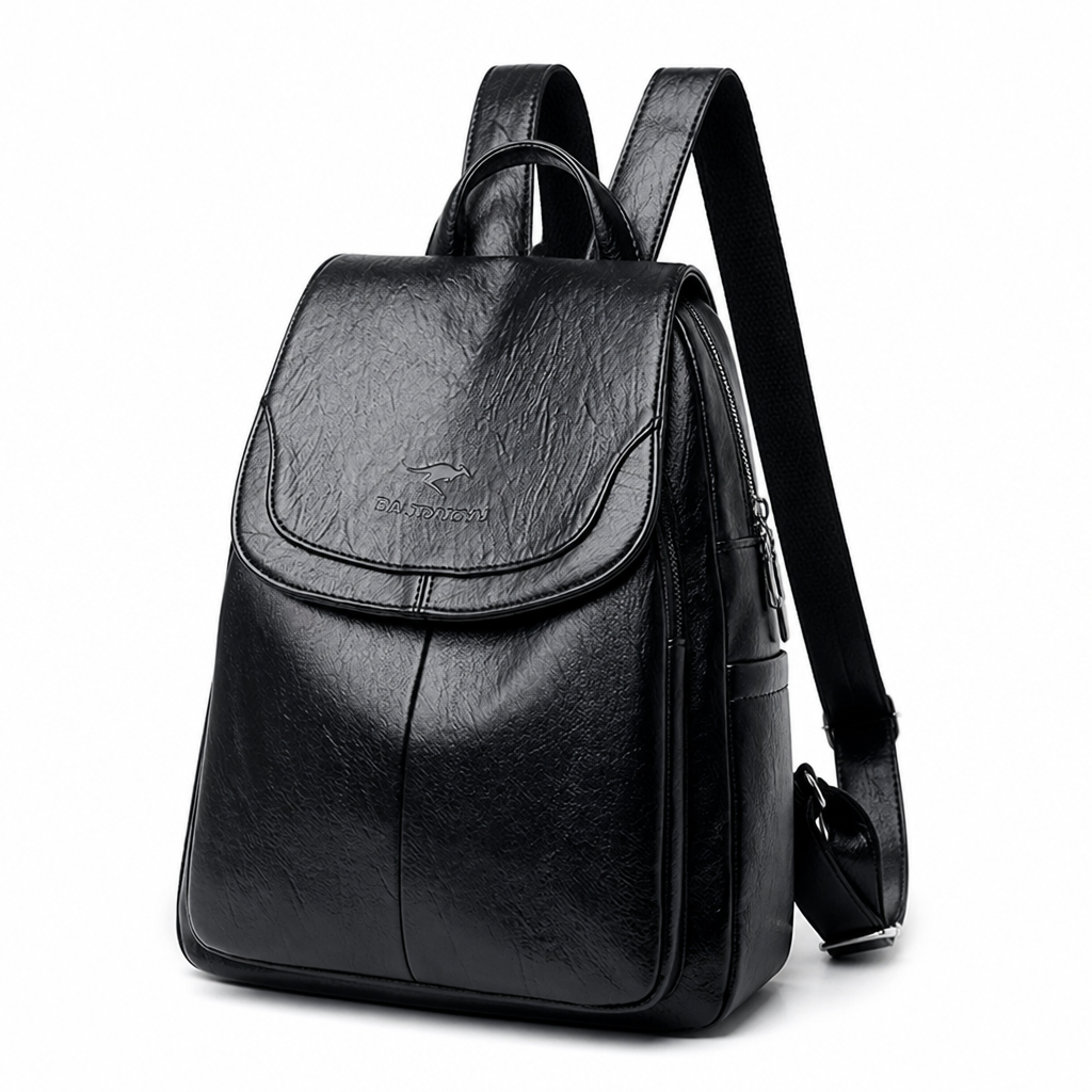 Premium Cow Leather & Smart Organization Backpack