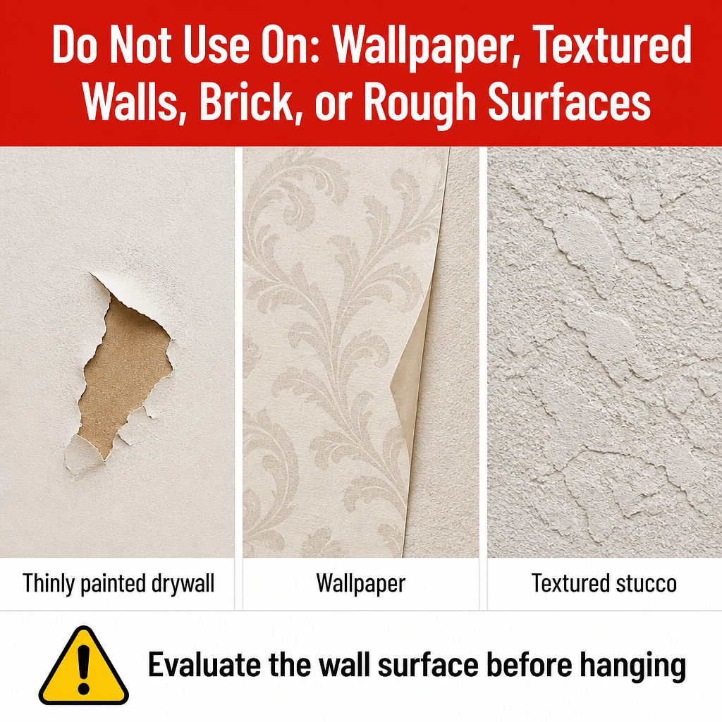 SteelGrip™ — Hang Heavy Frames Without Making a Single Hole in Your Wall