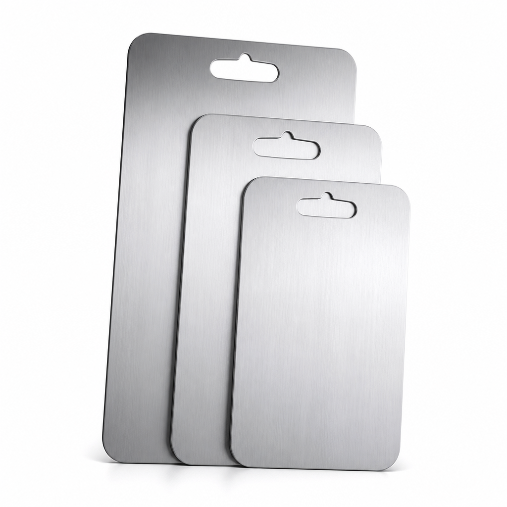 Medical-Grade Titanium Antibacterial & Knife-Friendly Cutting Board