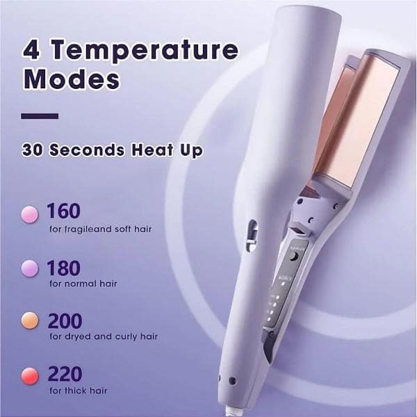 VelaCurl™ — Effortless, All-Day Glam Waves That Protect and Shine