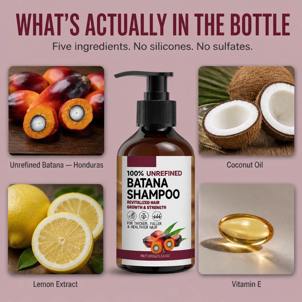 VitaFleur™ — Restore Fragile, Thinning Hair with Pure Unrefined Honduran Batana