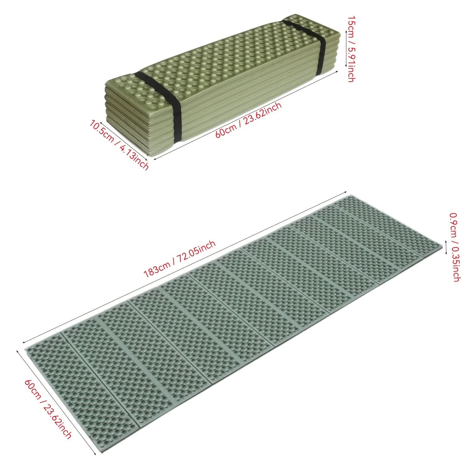 Foldable Foam Sleeping Pad for Camping