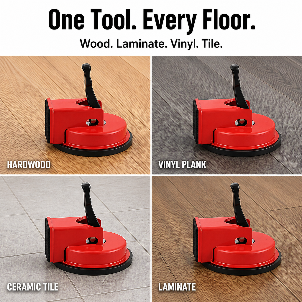 FloorMate™ — Draw Floorboards Firm and Eliminate Every Gap Without Hurting a Plank