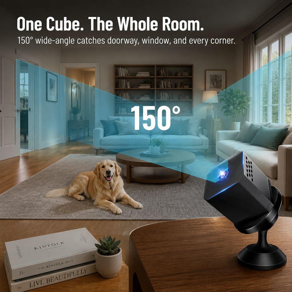 SecureVue™ — Monitor Every Room via Your Phone, Even Offline
