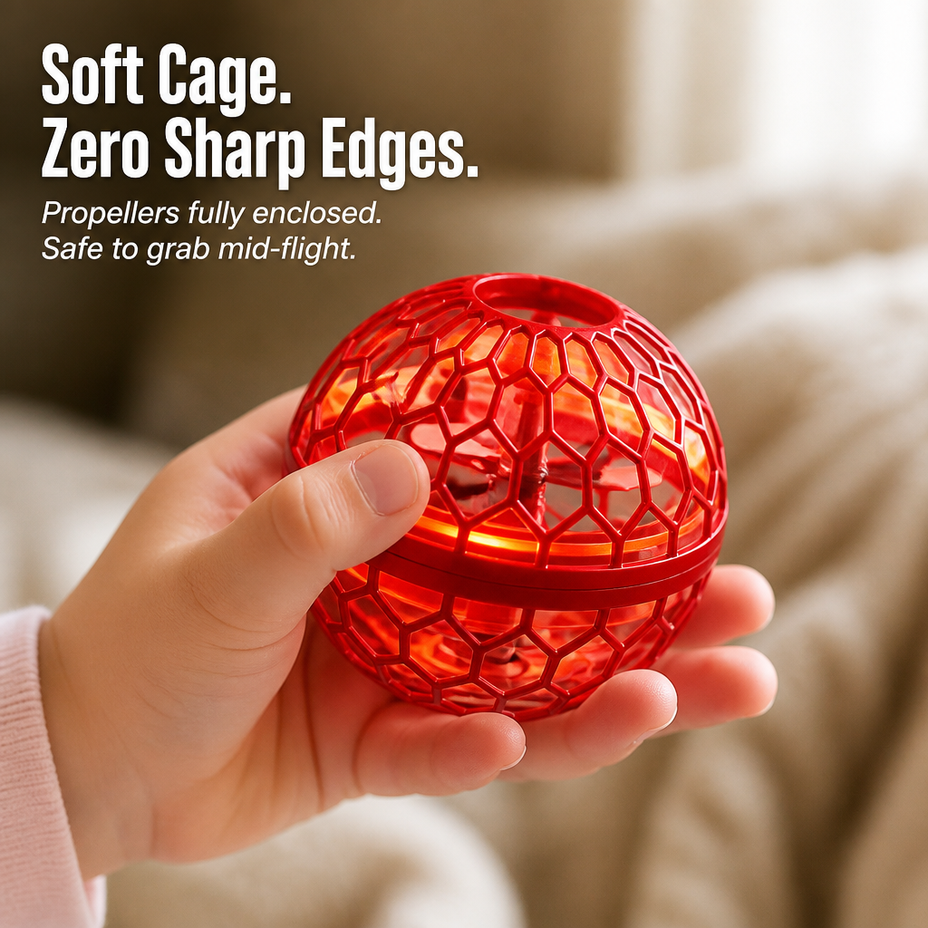 AeroLuxe™ Orb — Throw It, Glide It, Return It Like a Boomerang to Your Hand