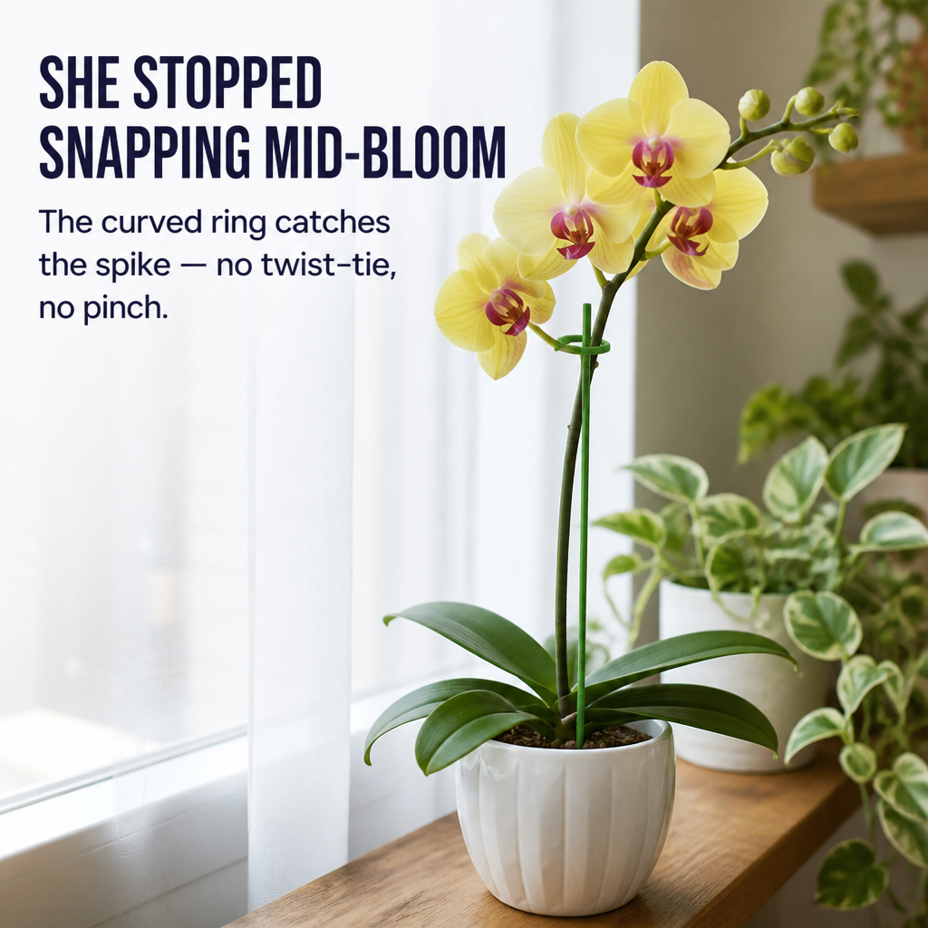 PrismBloom™ — Spot Your Orchid Spike Before It Breaks in Half