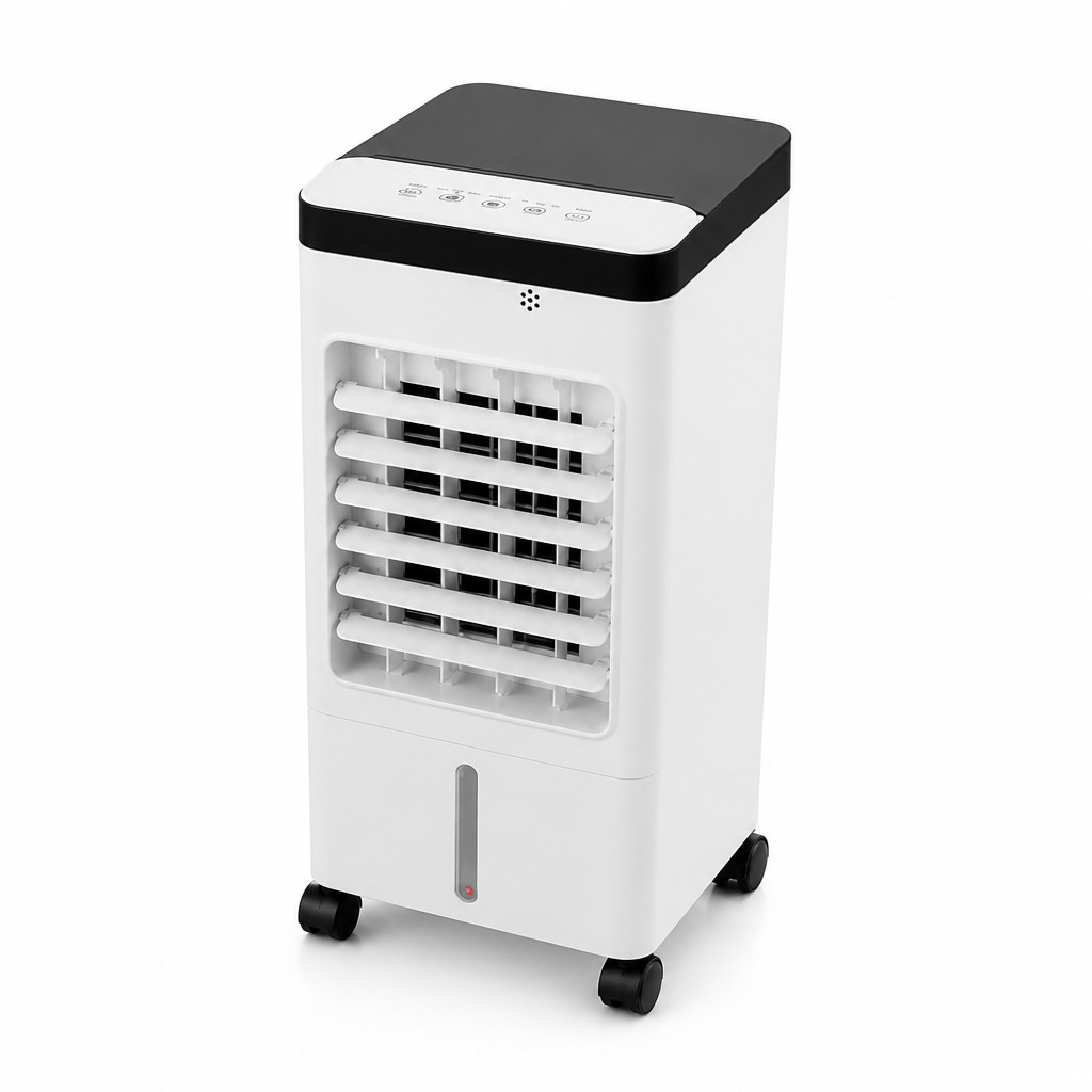 Windowless 3-In-1 Portable Evaporative Cooler (Remote & 12-Hour Timer)