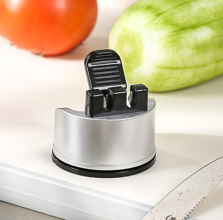 Knife Sharpener | Exact Razor Edge | Two-Stage Sharpening System | Features Suction Base | UltraSharp
