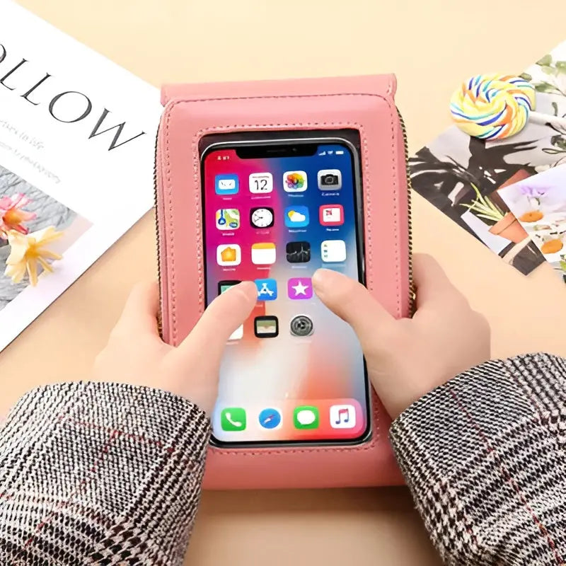 RFID-Blocking Phone Case with Touchscreen Access