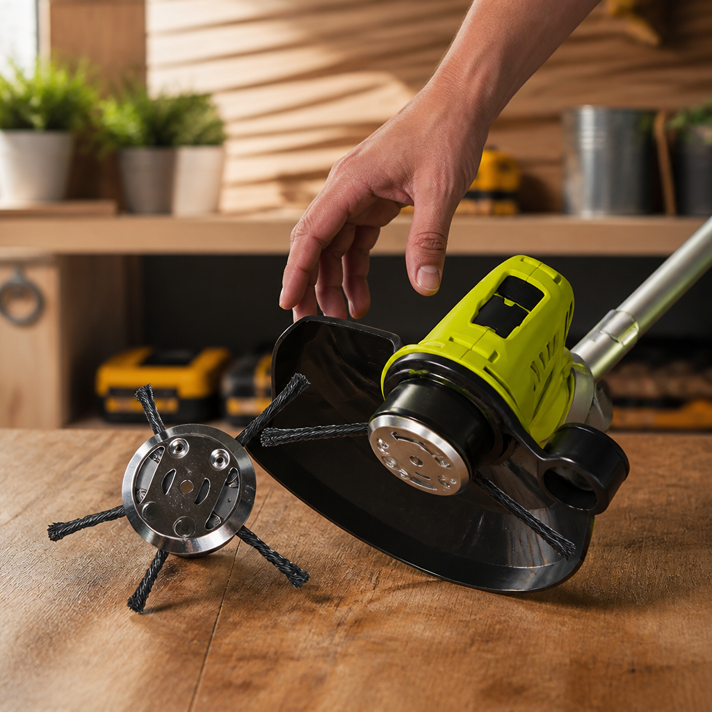 SwiftTrim™ — Snap On Effortless Lawn Perfection in Seconds