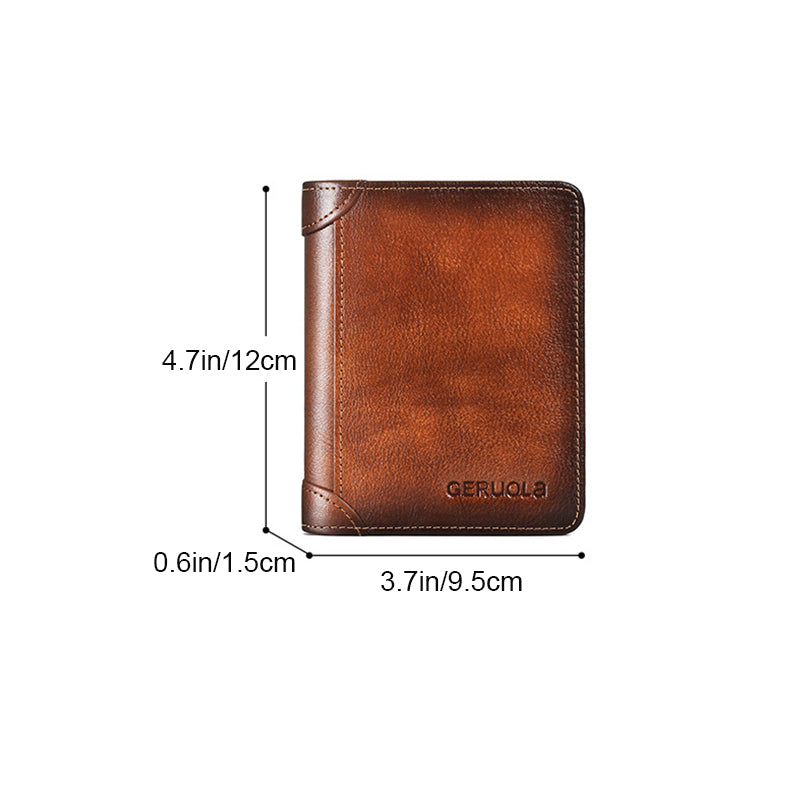 Compact Secure Wallet for Men – RFID Blocking Technology