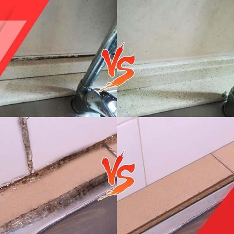 Deep Cleaning Gel for Grout, Tile, and Caulk – Mold and Mildew Eliminator